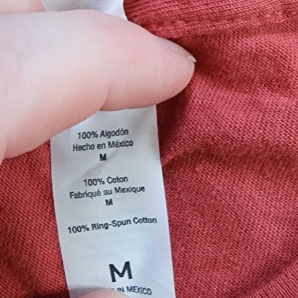 Red/White Ho High Ho Santa Tee, Unisex M - Picture 6 of 7